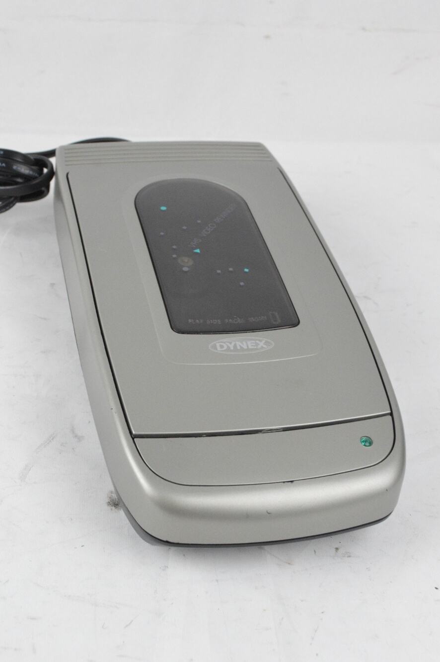 Dynex VHS Video Tape Cassette Rewinder DX-VR101 Rewind-Auto Stop-Soft Eject